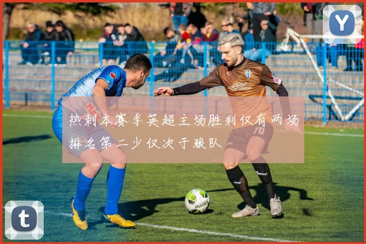 热刺本赛季英超主场胜利仅有两场排名第二少仅次于狼队